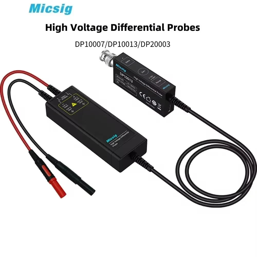 High Voltage Differential Probe 100Mhz 1300V - Oscilloscopio ad Alta Tensione Micsig 1300V