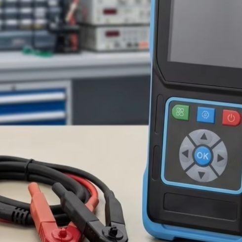 Battery Internal Resistance Tester Four Wire - BT02: misuratore a quattro fili per