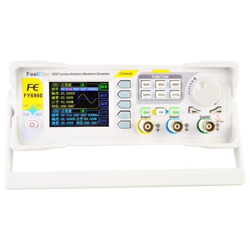 Dual Channel Arbitrary Waveform Function Generator 60Mhz - Generatore di segnali arbitrarie a doppio