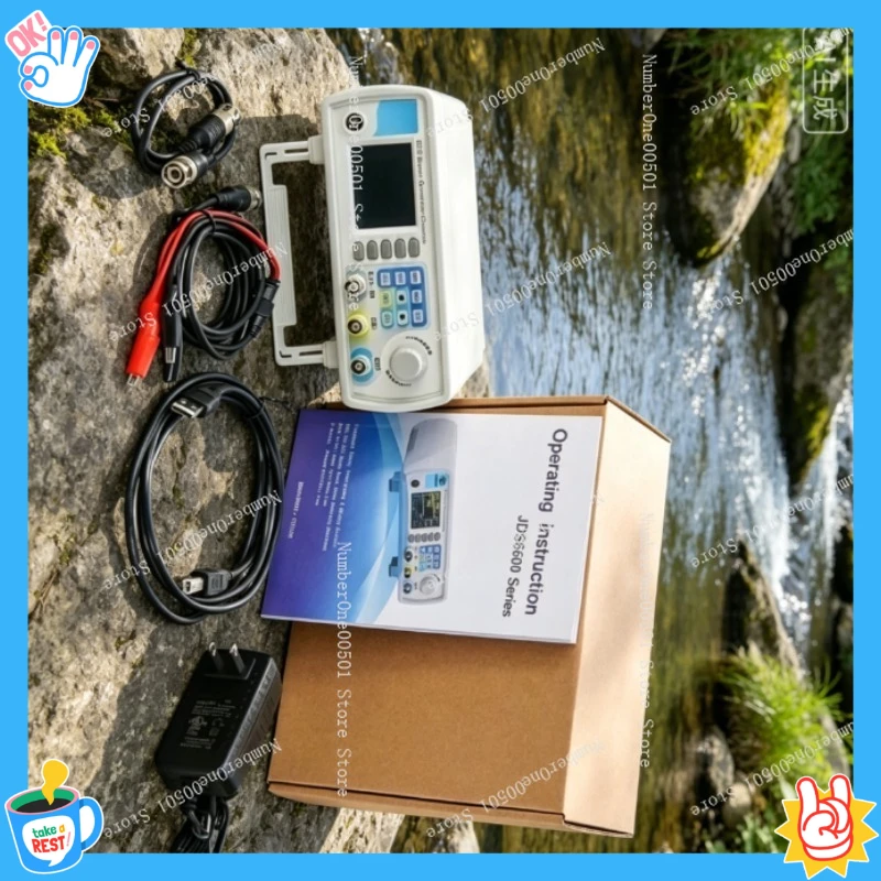 Dual Channel Arbitrary Waveform Function Generator 60Mhz - JDS6600 Generatore di segnali a funzione