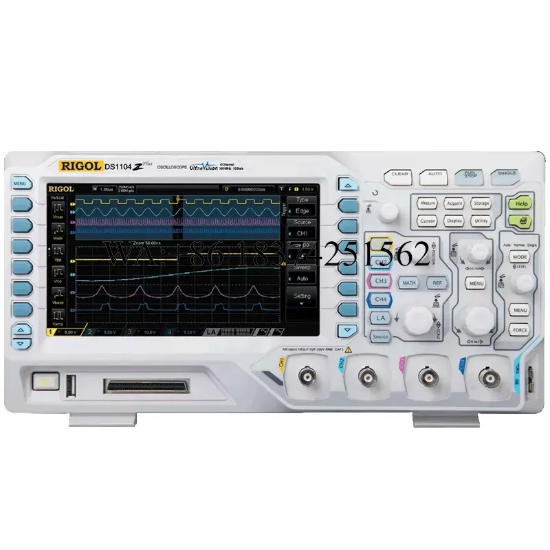 Digital Storage Oscilloscope 4 Channel 100Mhz - Wmwmnu per Oscilloscopio Digitale DS1104Z Plus