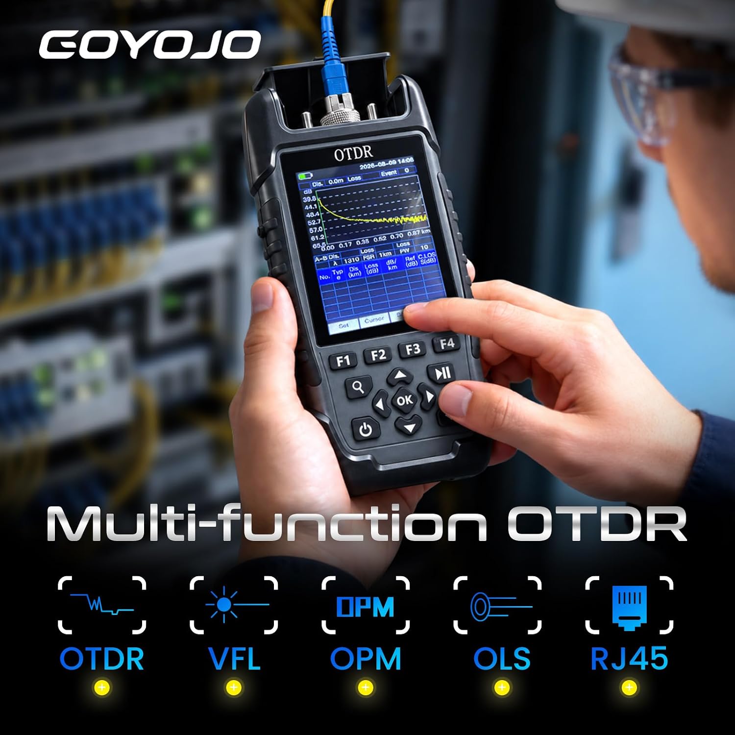 Optical Time Domain Reflectometer Otdr 1310 1550Nm - OTDR Riflettometro Ottico a Domina del